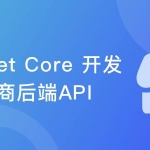 .Net Core 开发电商后端API ，吃透RESTful风格|完结无密|最新升级版